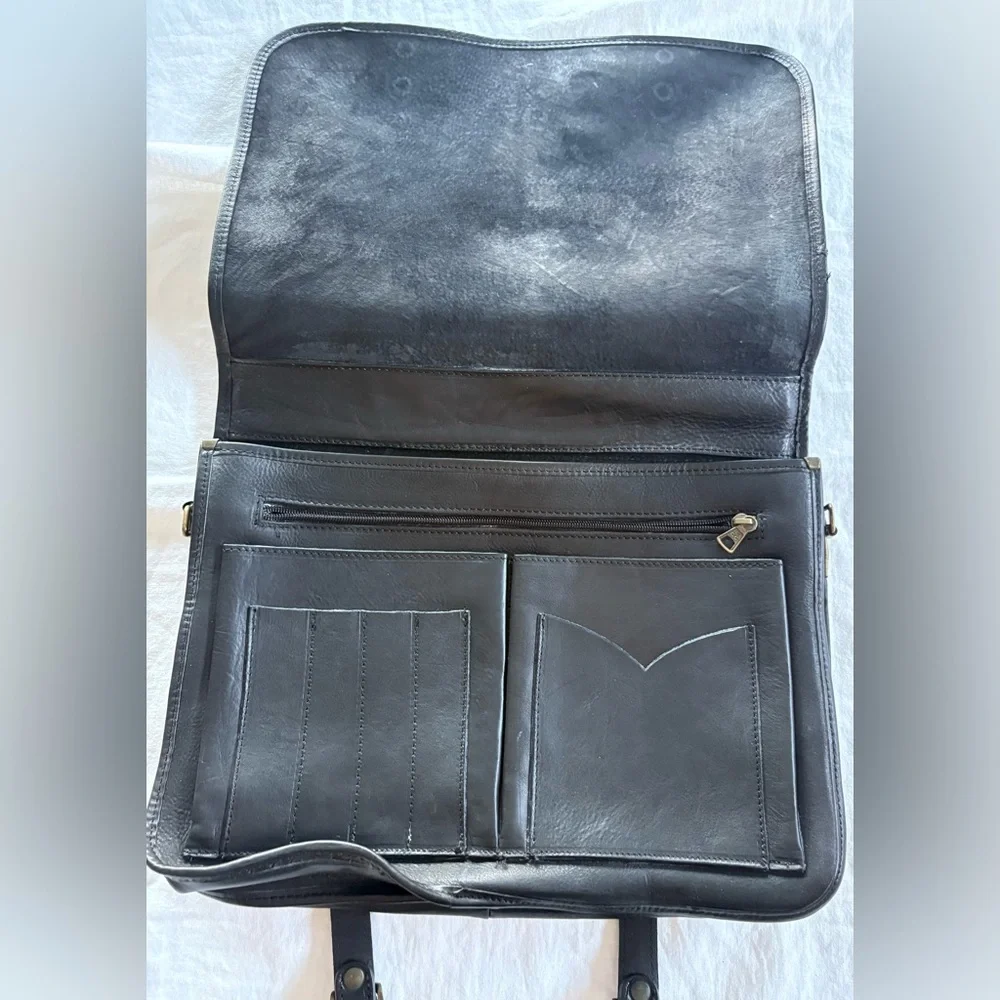 Briefcase/Laptop Case Leather Bag